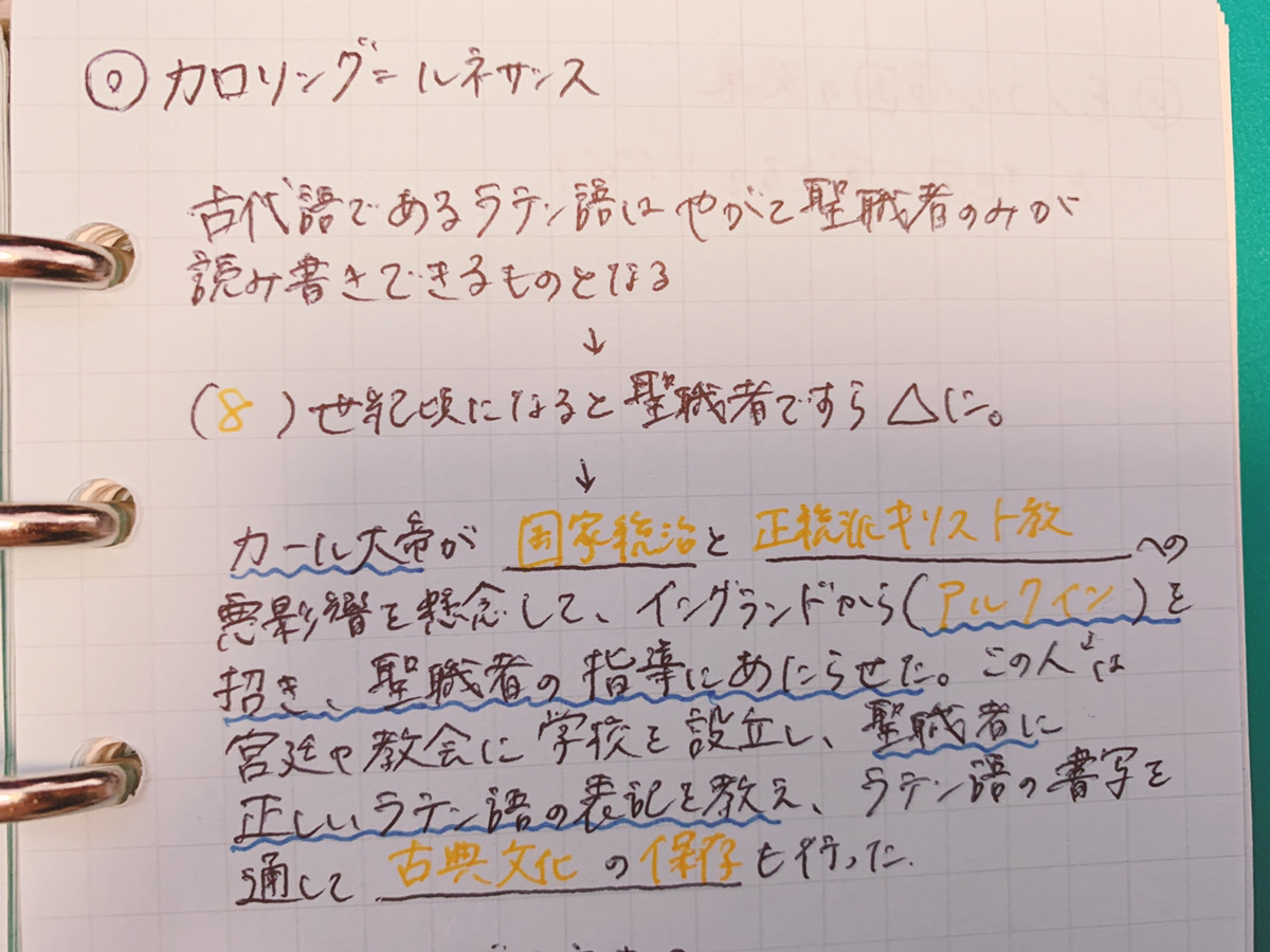 ノートのまとめ方10個のコツ 東大生のノート写真とともにご紹介 東大みおりんのわーいわーい喫茶